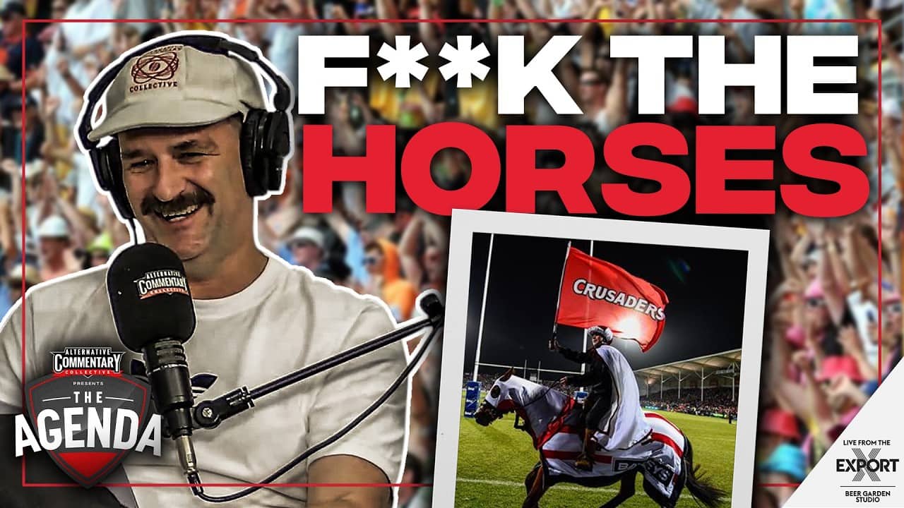 Black Caps Test Squad NAMED + Crusaders Horses Spotted At Te Kaha - The Agenda Podcast