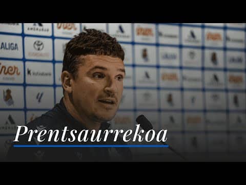 RUEDA DE PRENSA 09:15 | Jon Ansotegi |  Deportivo - Sanse