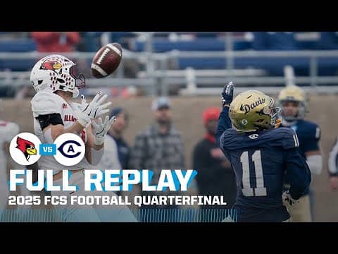 Illinois State vs. UC Davis: 2025 FCS football quarterfinal | FULL REPLAY