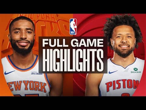 KNICKS at PISTONS | FULL GAME HIGHLIGHTS | February 6, 2026