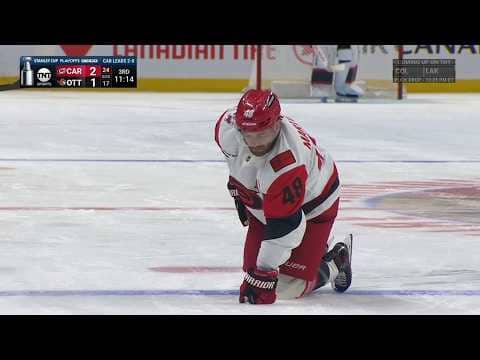 Brady Tkachuk Upset With Interference Penalty Against Jordan Martinook