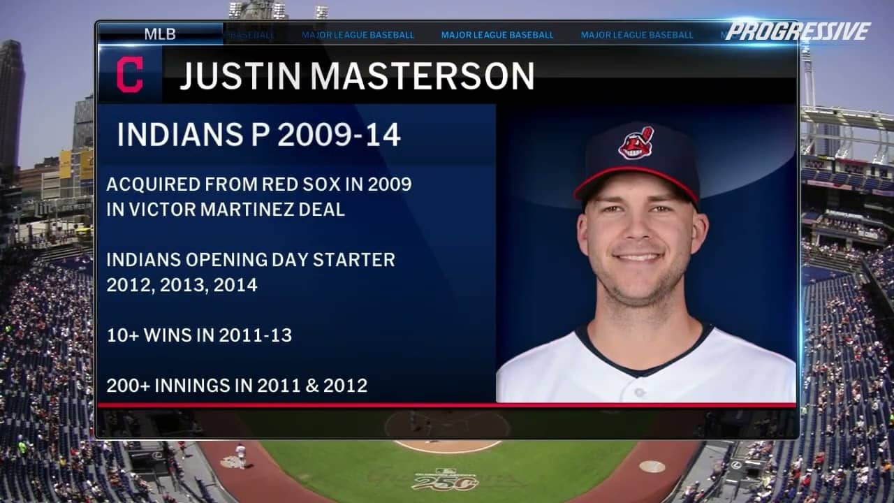 070126 - TEX vs CLE - Justin Masterson In-Game Interview