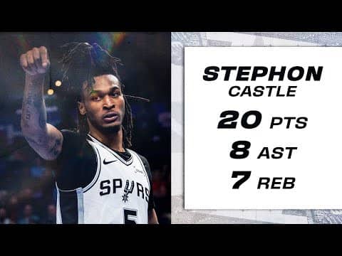 Stephon Castle Drops Near Triple Double vs. OKC