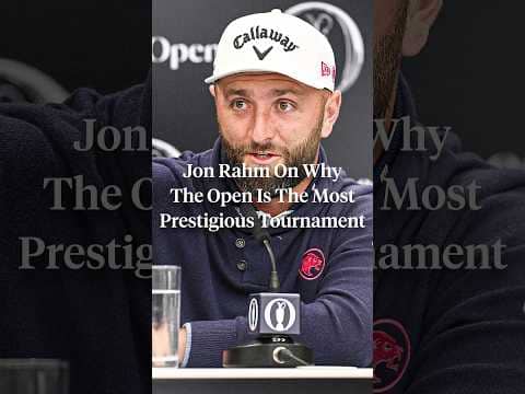 The Open Championship is No. 1 on Jon Rahm’s list 👀