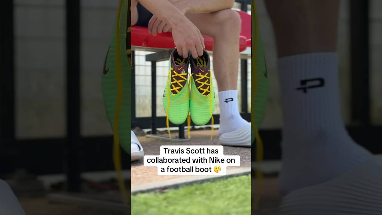 TRAVIS SCOTT Football Boot?! 🤯🌵 #shorts #travisscott #nike #footballboots