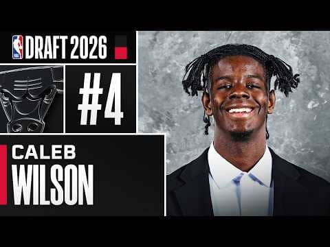 Caleb Wilson goes #4 Overall by the Chicago Bulls in the 2026 NBA Draft!