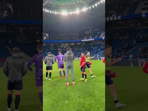 Los jugadores de Osasuna agradecen su apoyo a la afición en Anoeta #MomentoKosner