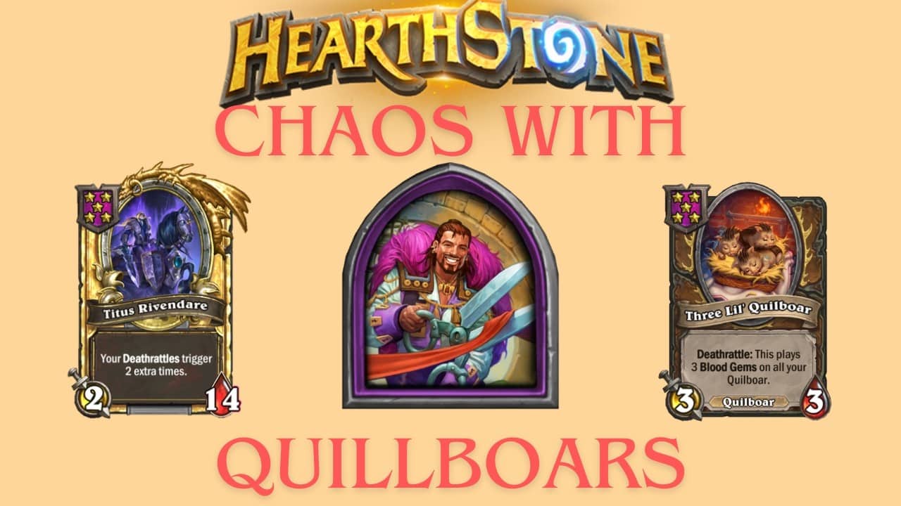 Hearthstone Battlegrounds | Chaos With Quillboars
