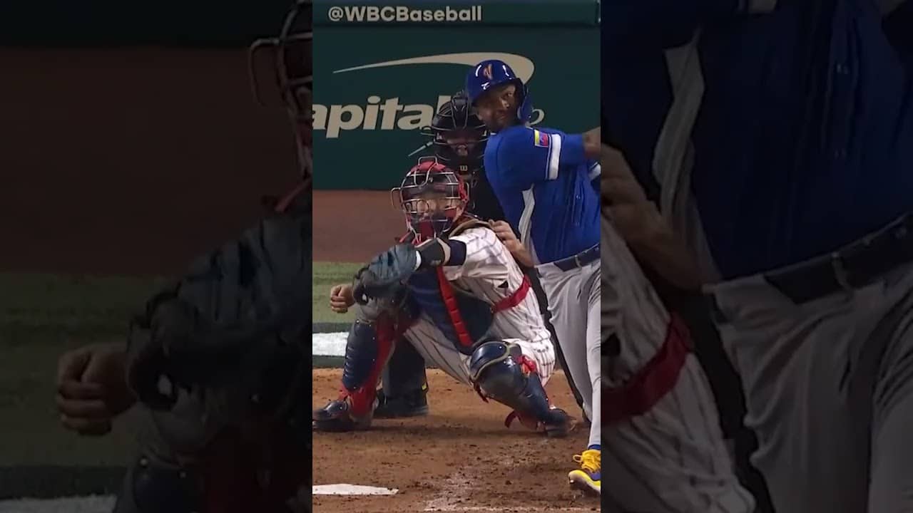 Maikel Garcia Goes Yard To Bring Venezuela Within One #worldbaseballclassic #homerun #kcroyals #MLB