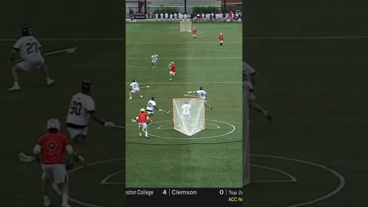 MOST CREATIVE SUBSTITUTION YOU'LL EVER SEE 👏 #lacrosse