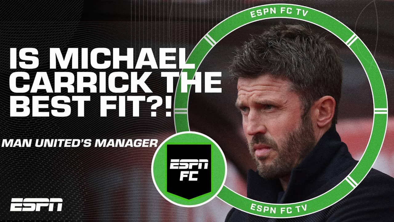 Is Michael Carrick the BEST FIT for Manchester United?! 🤔 | ESPN FC