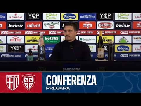 SERIE A ENILIVE |  MISTER PISACANE IN CONFERENZA STAMPA | PARMA - CAGLIARI