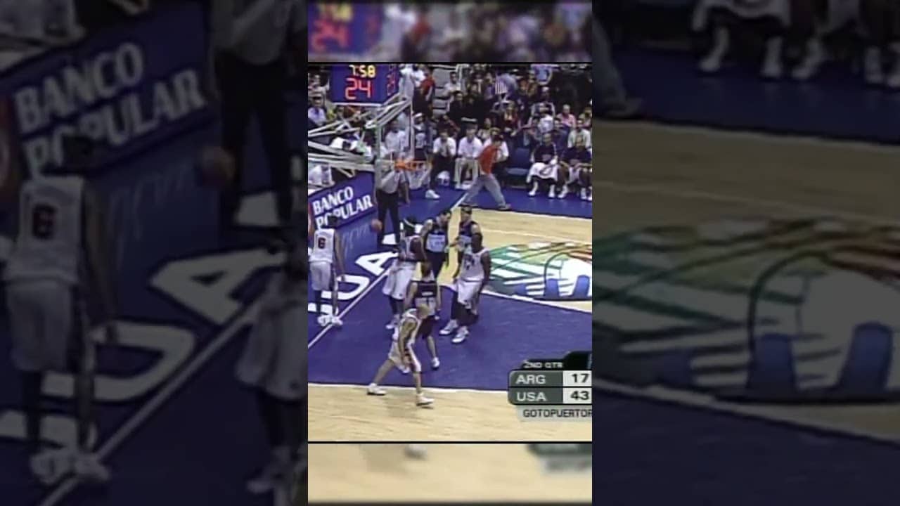Prime Tracy McGrady was pure entertainment 🍿#AmeriCup