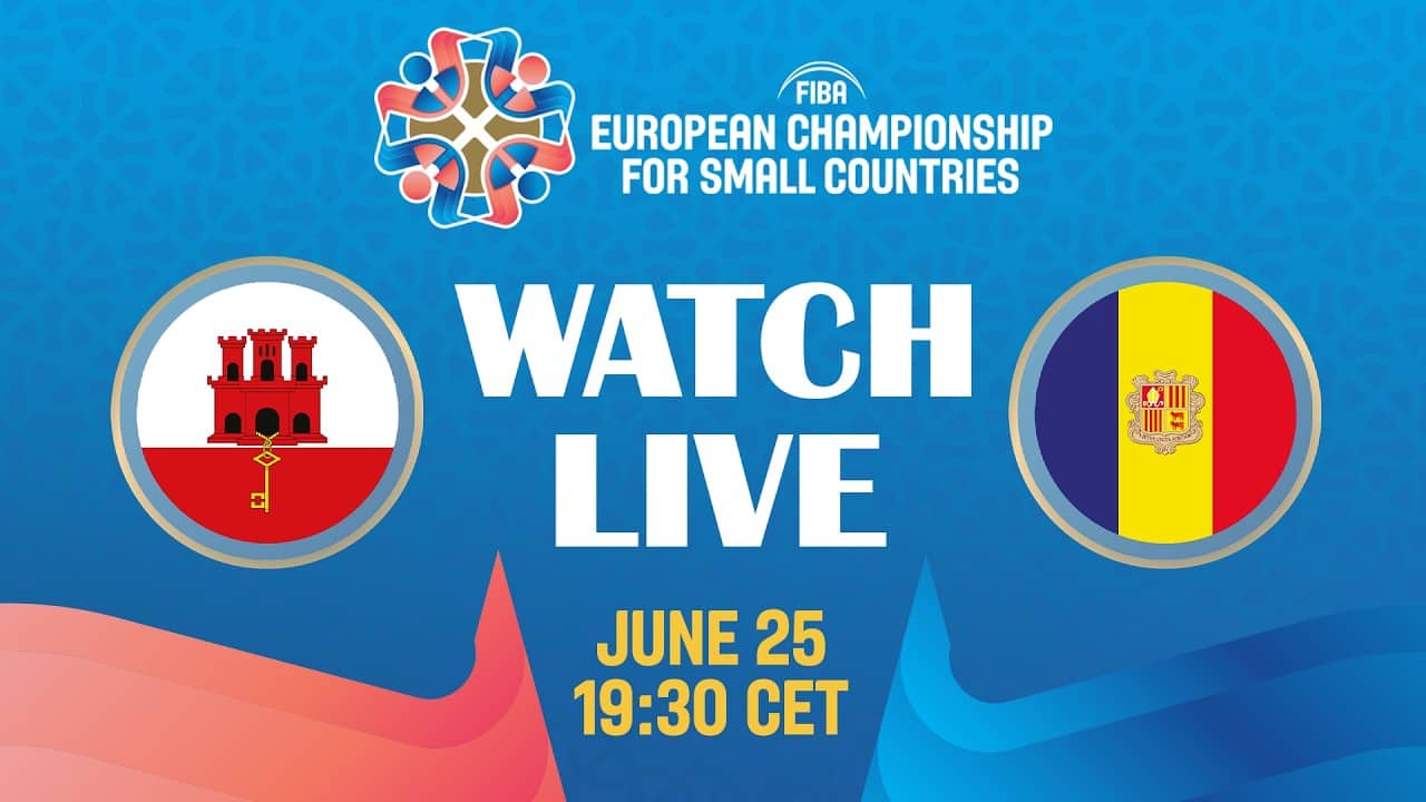 LIVE - Gibraltar v Andorra | FIBA European Championship for Small Countries 2026 | Group Phase