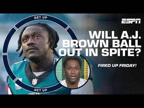 A.J. Brown ready to go SCORCHED EARTH after criticizing his Eagles? 😳 Harry Douglas defends | Get Up