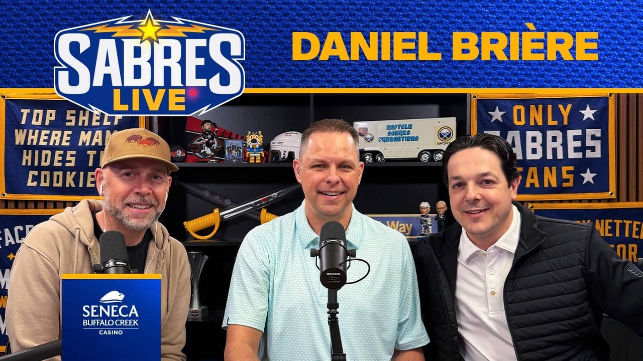 “They Stuck Around” | Daniel Brière On Sabres Memories & NHL Combine | Buffalo Sabres