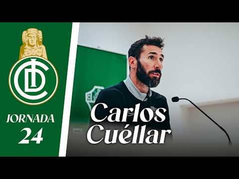 RUEDA DE PRENSA | Carlos Cuéllar habla sobre el Yugo UD Socuéllamos - Elche Ilicitano | Jornada 24