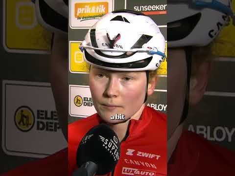 One good sand section was all Puck Pieterse needed in Diegem 👌