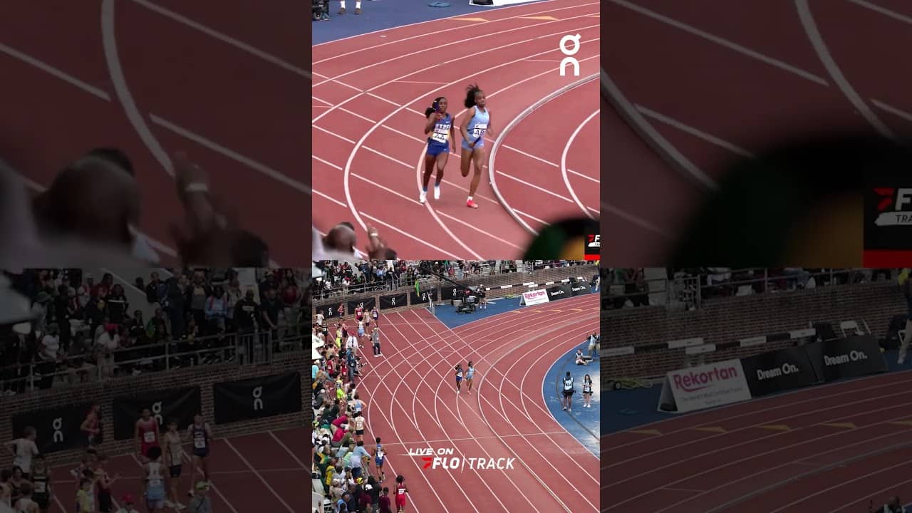 Late pass for the win!Hydel's Nastassia Fletcher splits a 51.68 !! anchor leg.
