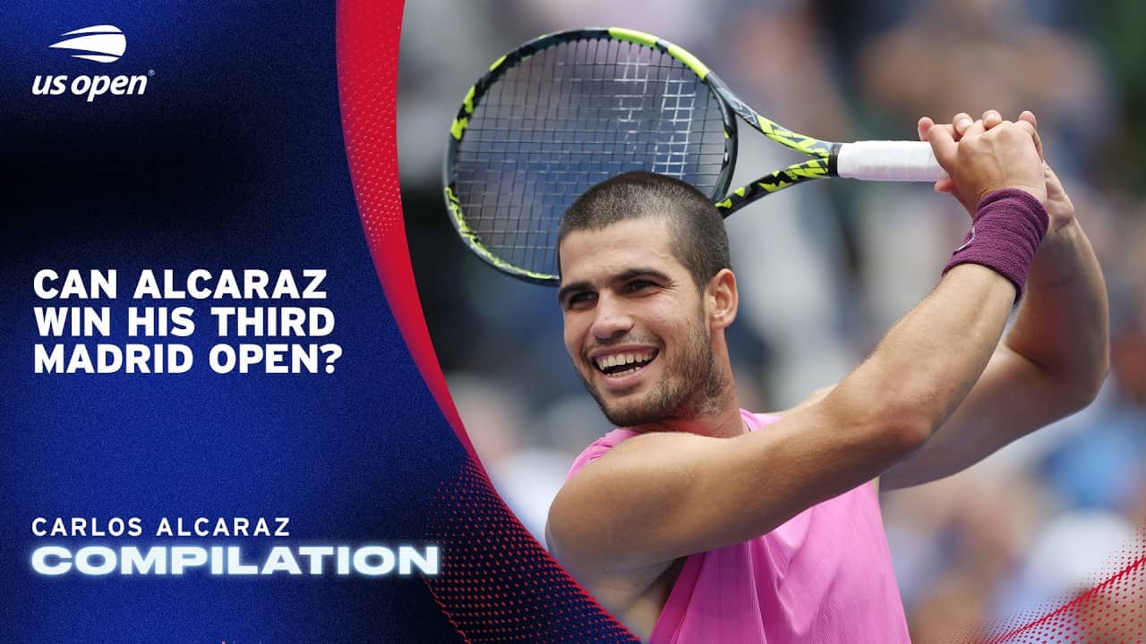 Carlos Alcaraz vs. Madrid Open Players | US Open
