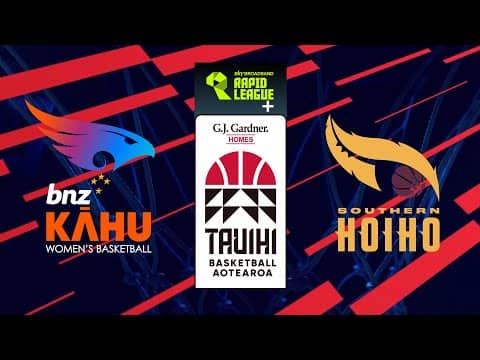 LIVE - Northern Kāhu v Southern Hoiho | Tauihi Basketball Aotearoa 2025