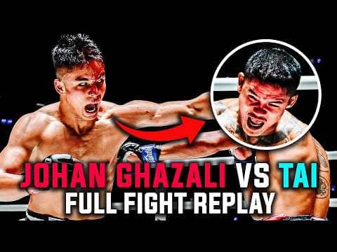 INTENSITY Unleashed 💥 Johan Ghazali vs. Tai | Muay Thai Full Fight