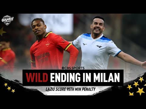 MADNESS in MILAN | Lazio score a late penalty to continue AC Milan troubles | Matchday