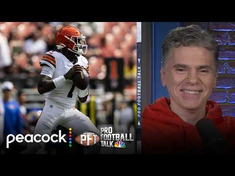 Tyler Huntley, Tommy DeVito, headline most trustworthy QBs released | Pro Football Talk | NFL on NBC