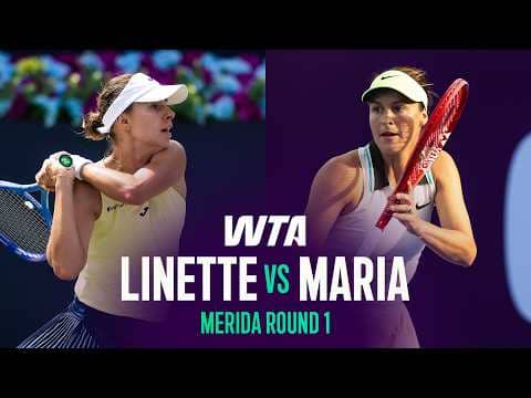 Magda Linette vs. Tatjana Maria | 2026 Merida Round 1 | WTA Match Highlights