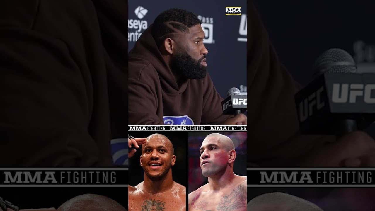 Curtis Blaydes: Alex Pereira beats Ciryl Gane at UFC White House | MMA Fighting