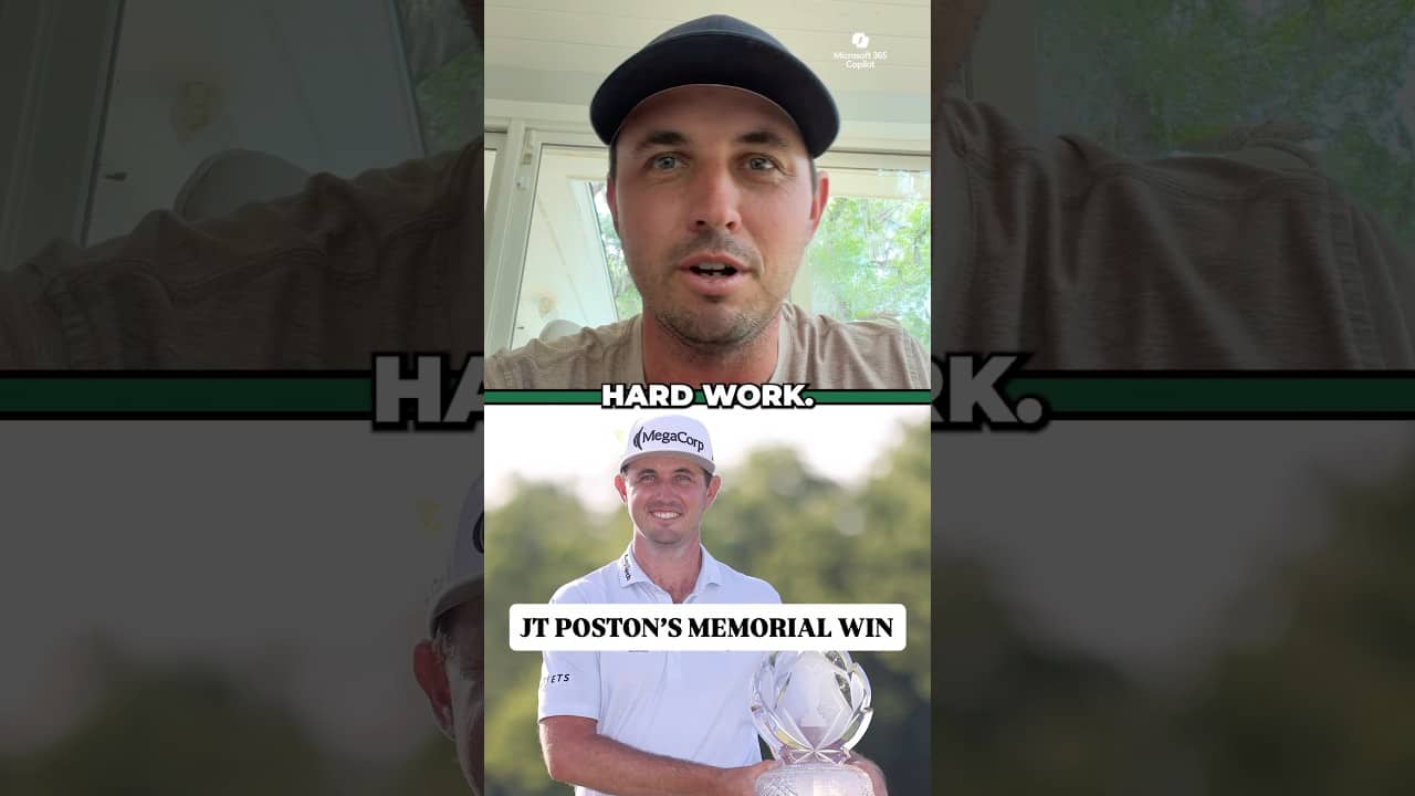 JT Poston breaks down his career-changing win at the Memorial 🏆 @Microsoft.Copilot