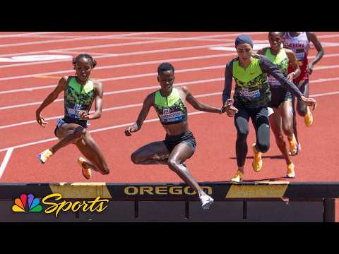 Faith Cherotich pulls away in Prefontaine Classic women's steeplechase | NBC Sports