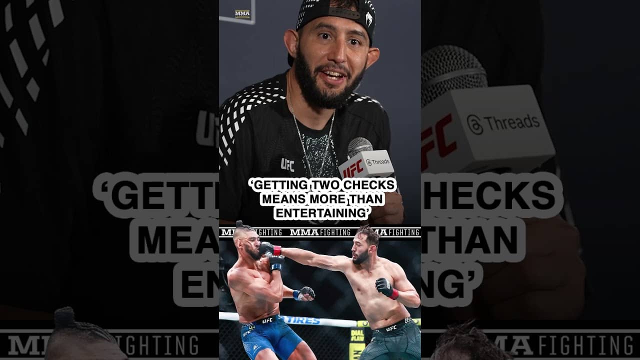 Dominick Reyes REACTS to fans booing UFC 327 win over Johnny Walker | MMA Fighting