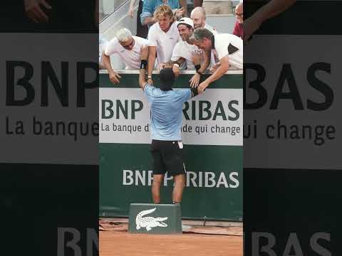 Our longest match this year (so far) got quite the emotional ending ✨ #RolandGarros  #tennis