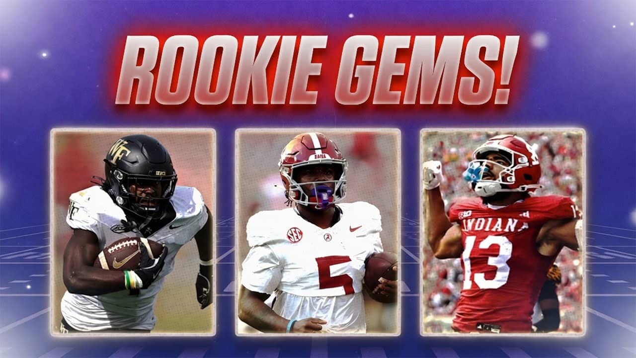 2026 Rookie Sleepers We LOVE!  Advanced Stats + Film Breakdown | 2026 Fantasy Football Advice