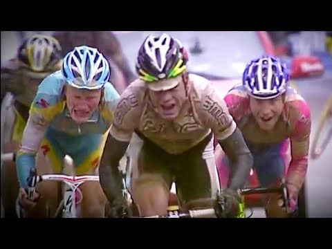 The MUDDIEST MISERABLE STRADE BATTLE : Cadel vs Vinokourov : Giro d'Italia 2010 Stage 7