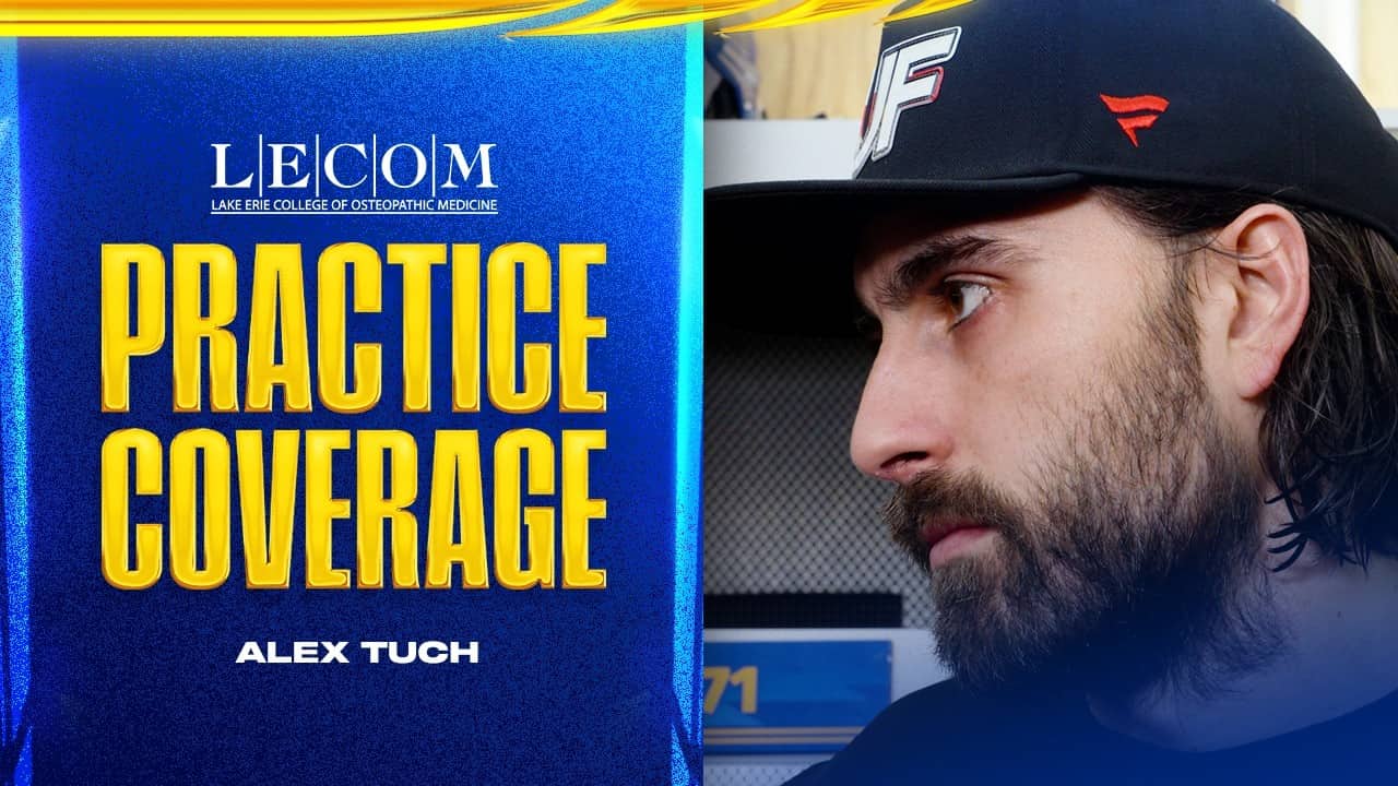 "Nothing Better Than Playoff Hockey" | Alex Tuch Ahead Of Game 6 In Boston | Buffalo Sabres Playoffs