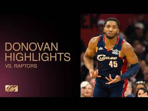 Cavs vs Raptors \ Donovan Mitchell Highlights | 04.18.2026