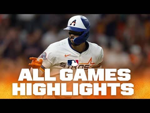 Highlights from ALL games on 8/11! (Correa & Bregman return to Houston, Brewers win 10th straight!)