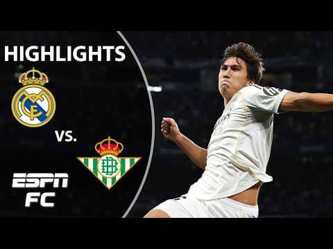HAT TRICK ALERT! 🪄 Real Madrid vs. Real Betis | LALIGA Highlights | ESPN FC
