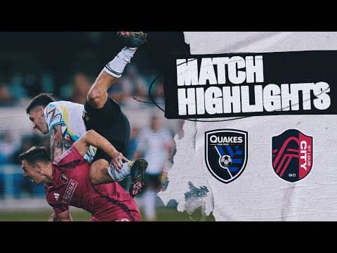 MATCH HIGHLIGHTS: San Jose Earthquakes vs St Louis CITY SC