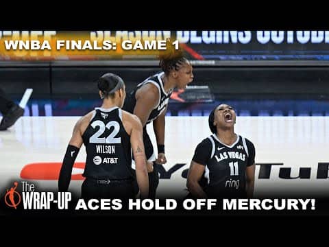 ACES WIN GAME 1 in Thrilling Fashion! | WNBA Wrap Up