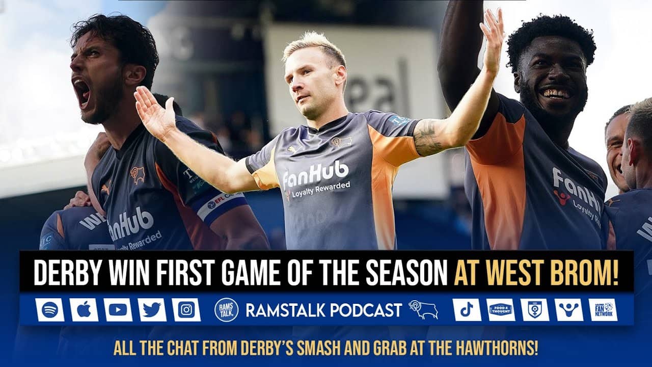 Derby Win First Game Of The Season At West Brom!