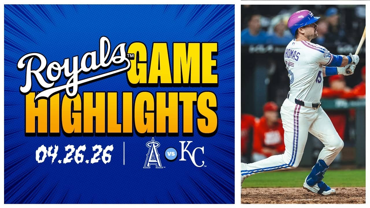 Crazy Comeback, Wild Walk-Off, Series Sweep | Royals vs. Angels Highlights 4/26/26