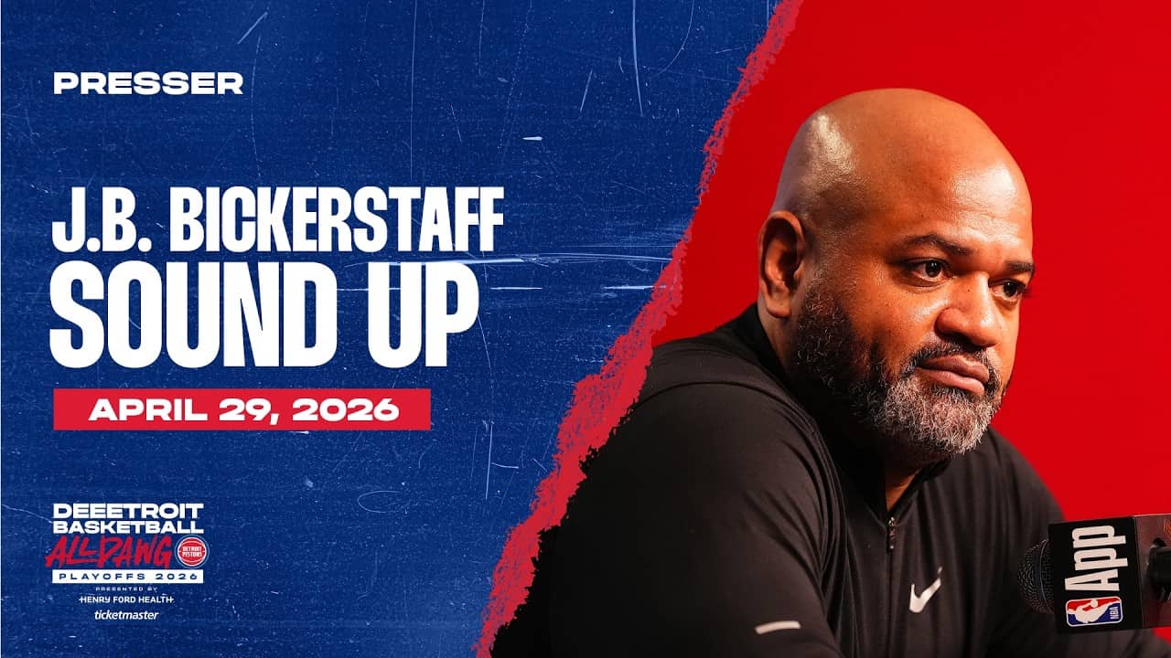 Post-Game Press Conference: J.B. Bickerstaff | Pistons vs. Magic | 04.29.26