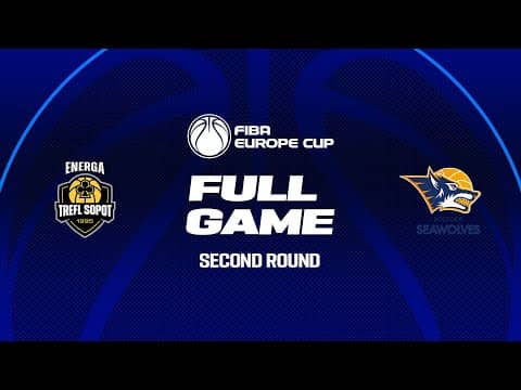 LIVE - Energa Trefl Sopot v Rostock Seawolves | Second Round | FIBA Europe Cup 2025-26