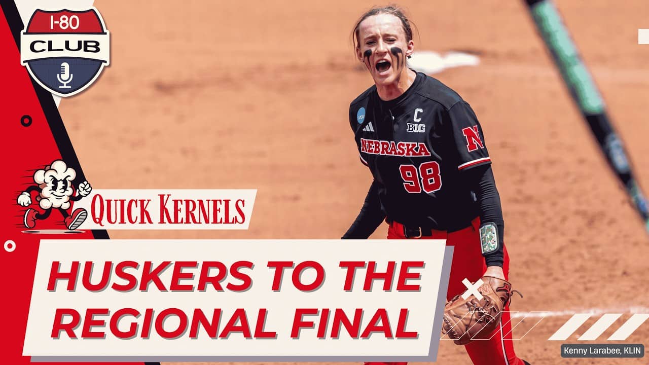 Nebraska Softball Advances to the Lincoln Regional Final! | Quick Kernels