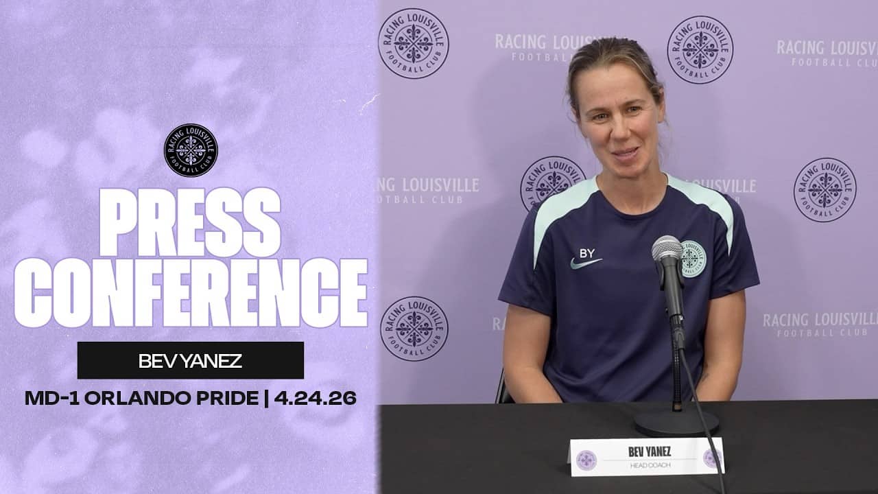 'Excited for ... players to come back into the squad' | Bev Yanez | MD-1 vs. Orlando | 4.23.26