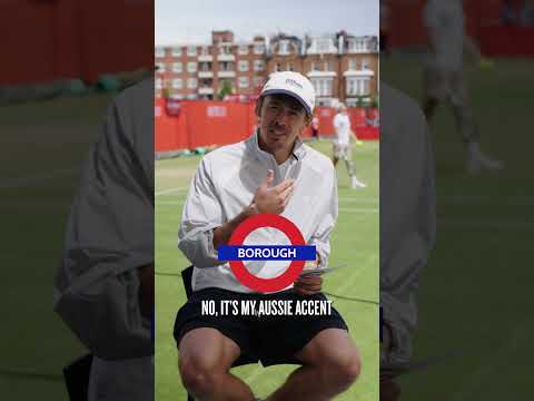 Alex De Minaur Tries His Hand At Pronouncing Tube Stations  😅