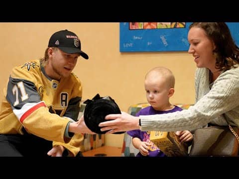 VGK Visits Cure 4 The Kids 🎗️
